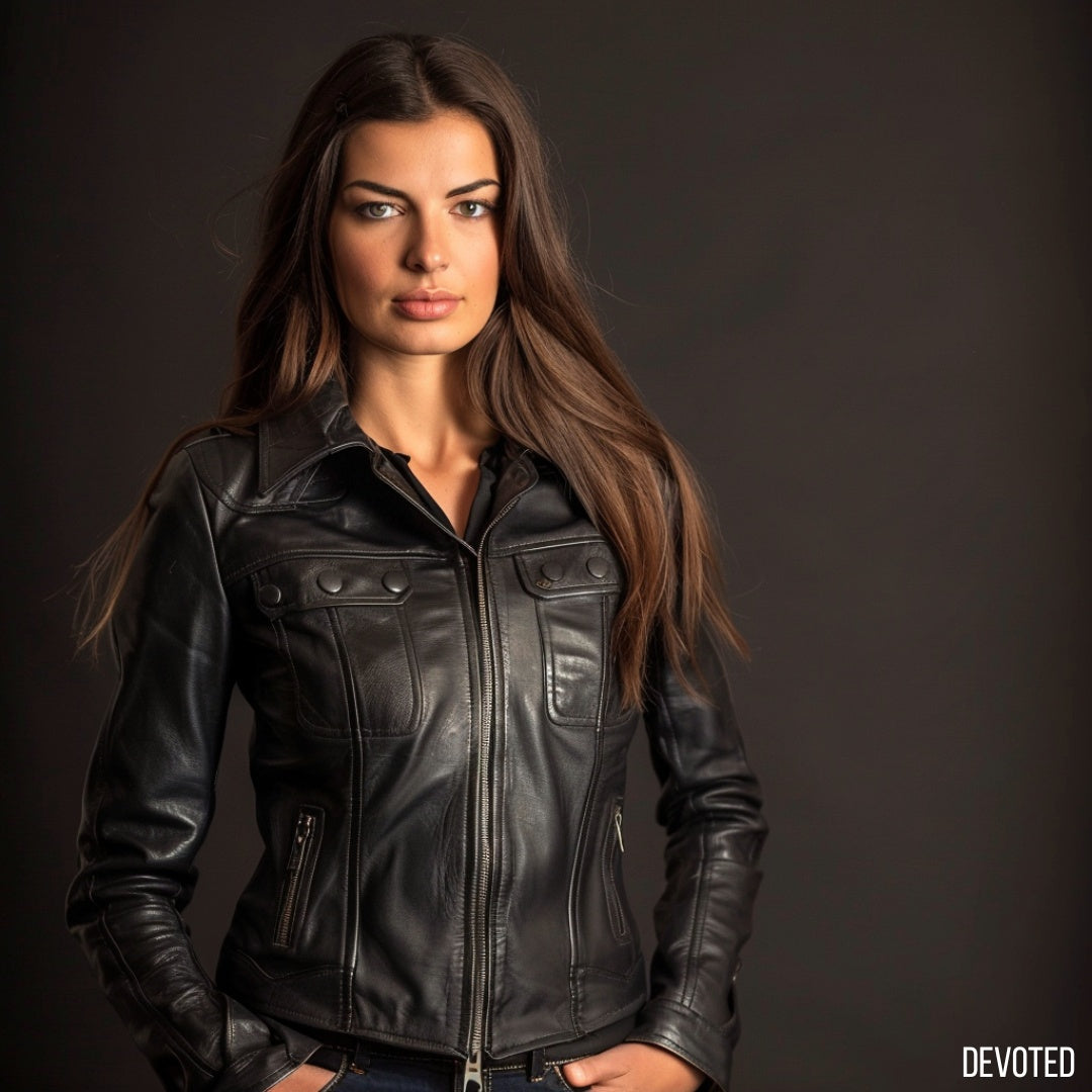 Women’s authentic Leather Jacket