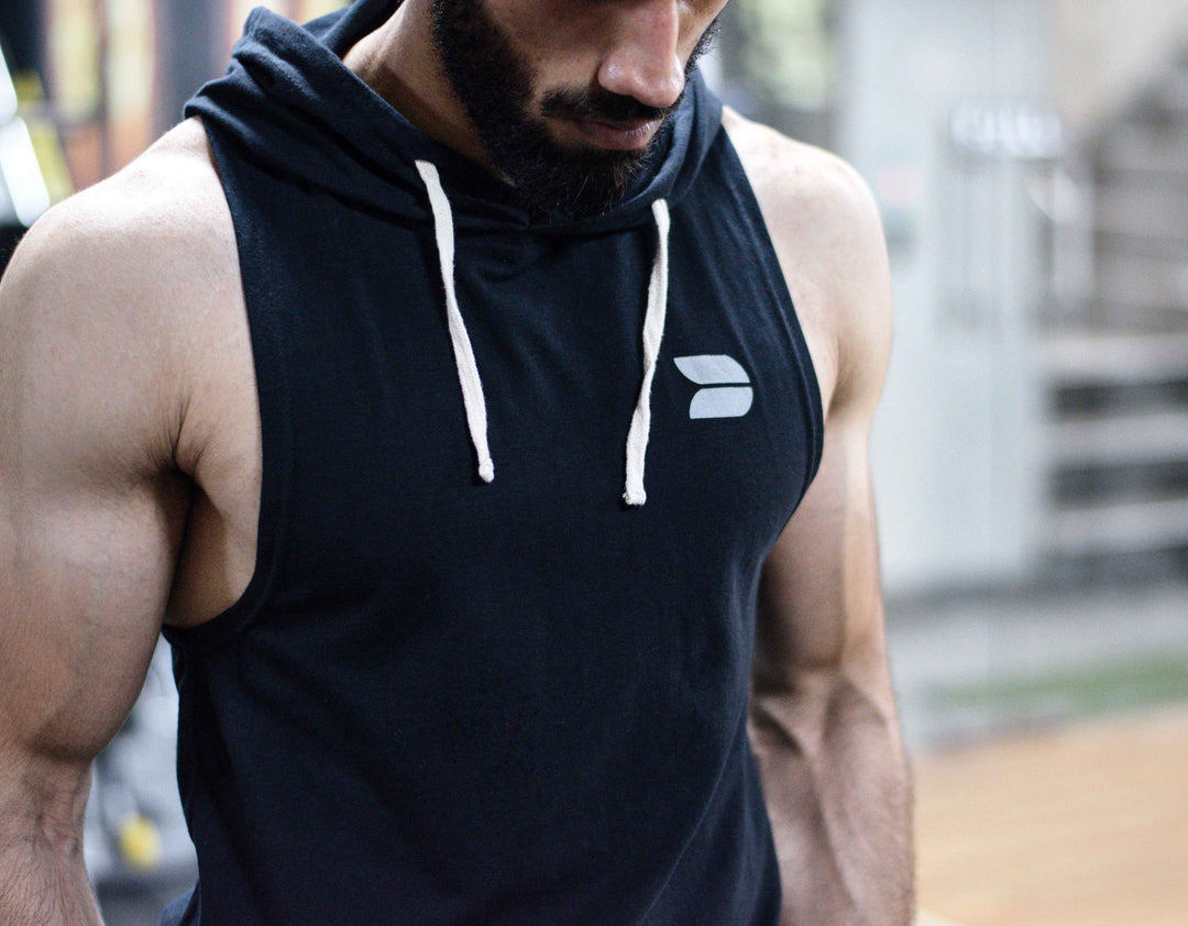 Devoted Blog - Fundamentals of transformation - Loose fat, Build Muscle - Devoted Black Sleeveless Hoodie - Gym & Sports Wear
