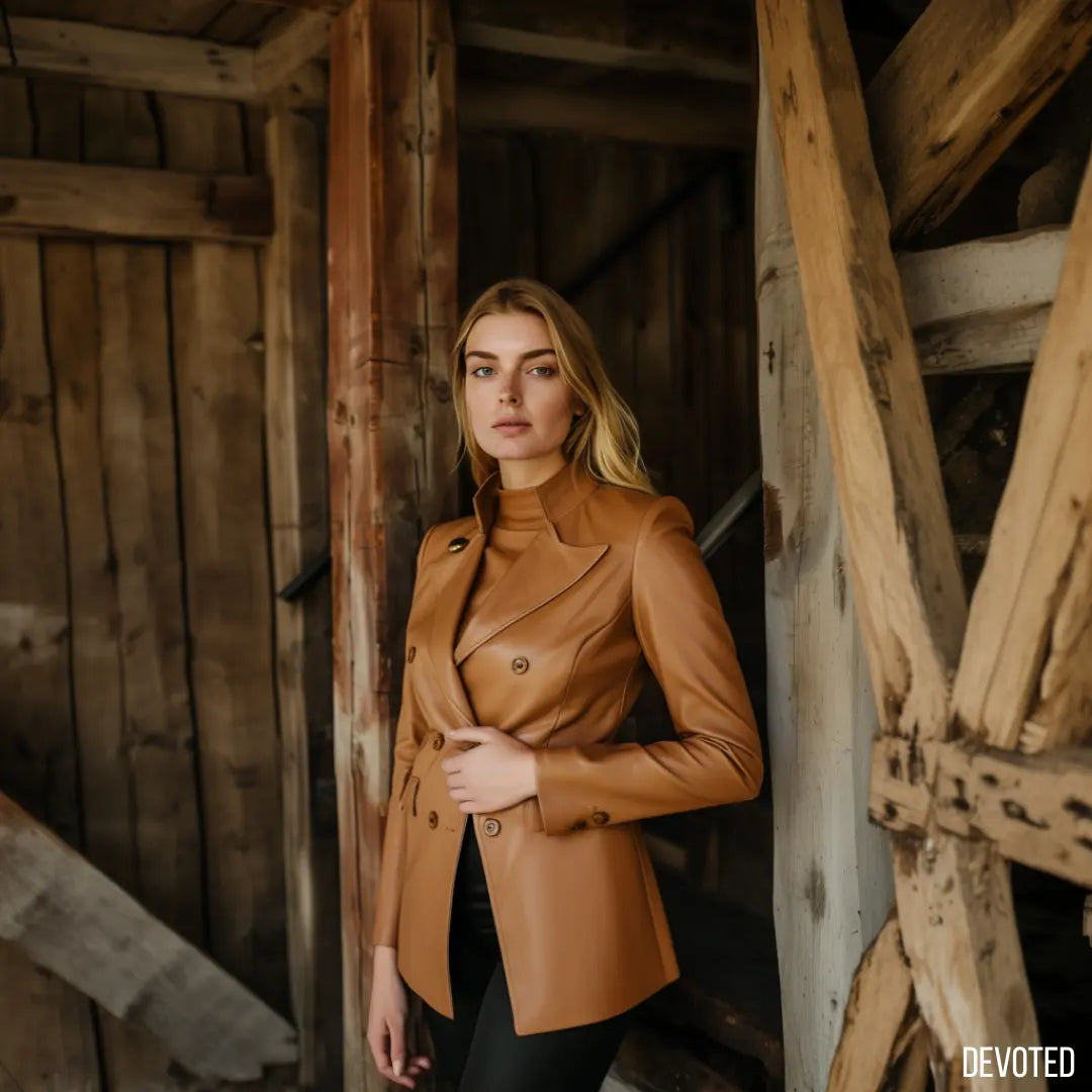 Pure Leather & Suede Coats Devoted