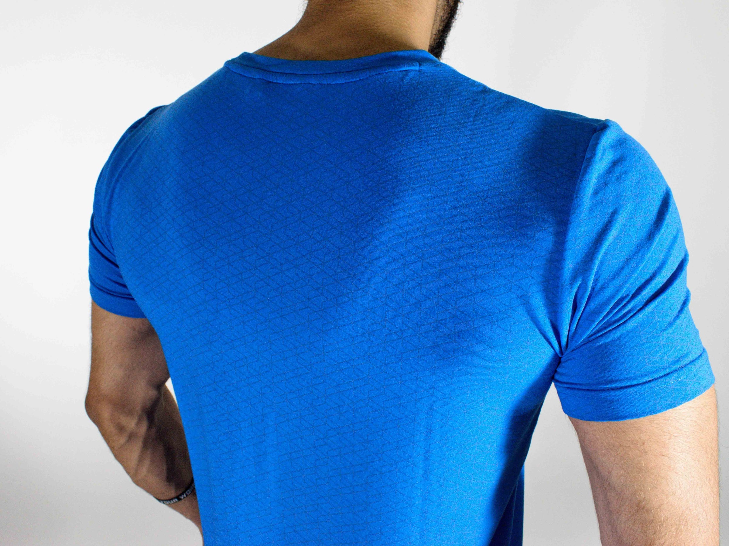 Hybrid Series T-shirts - Devoted Gym wear & sportswear - Blue