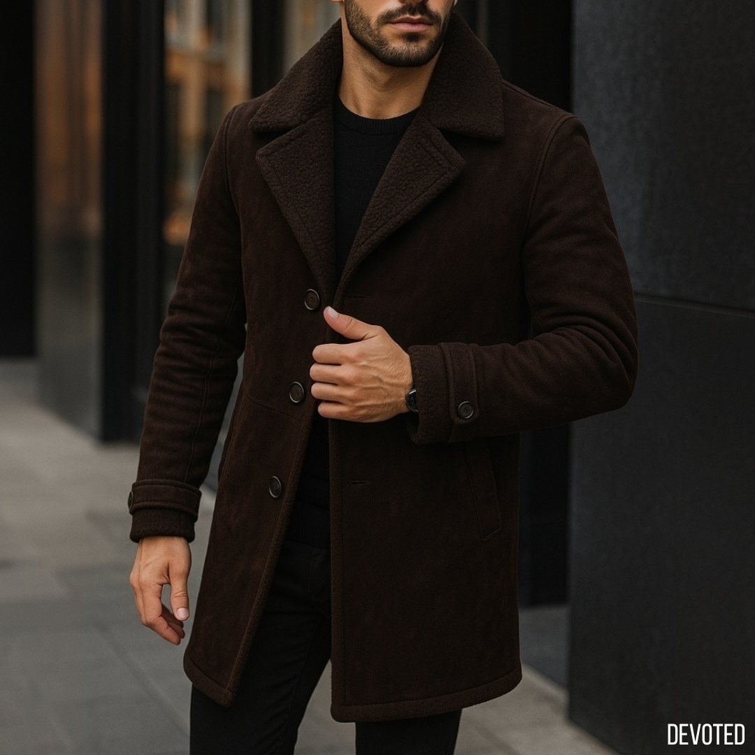 Leather Jackets with Fur - Men