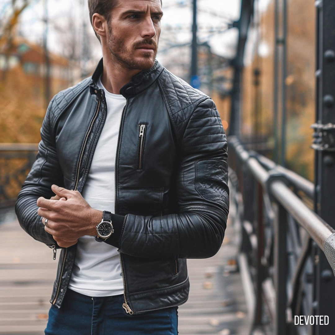 Pure leather jackets for mens online online