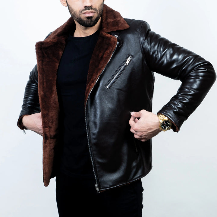 Designed to blow your mind! Poseidon pure leather jacket – Devoted