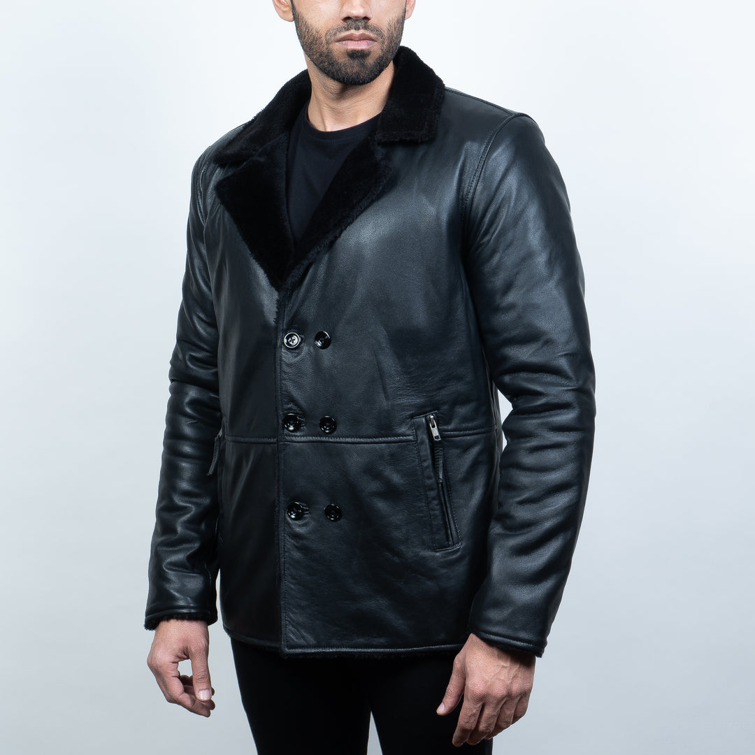 Leather Long Coat