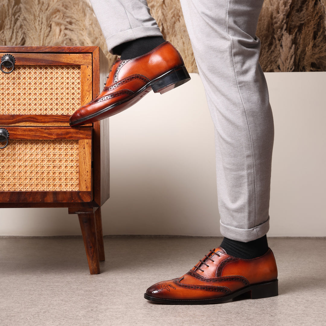 Fredrick Brogues Tan