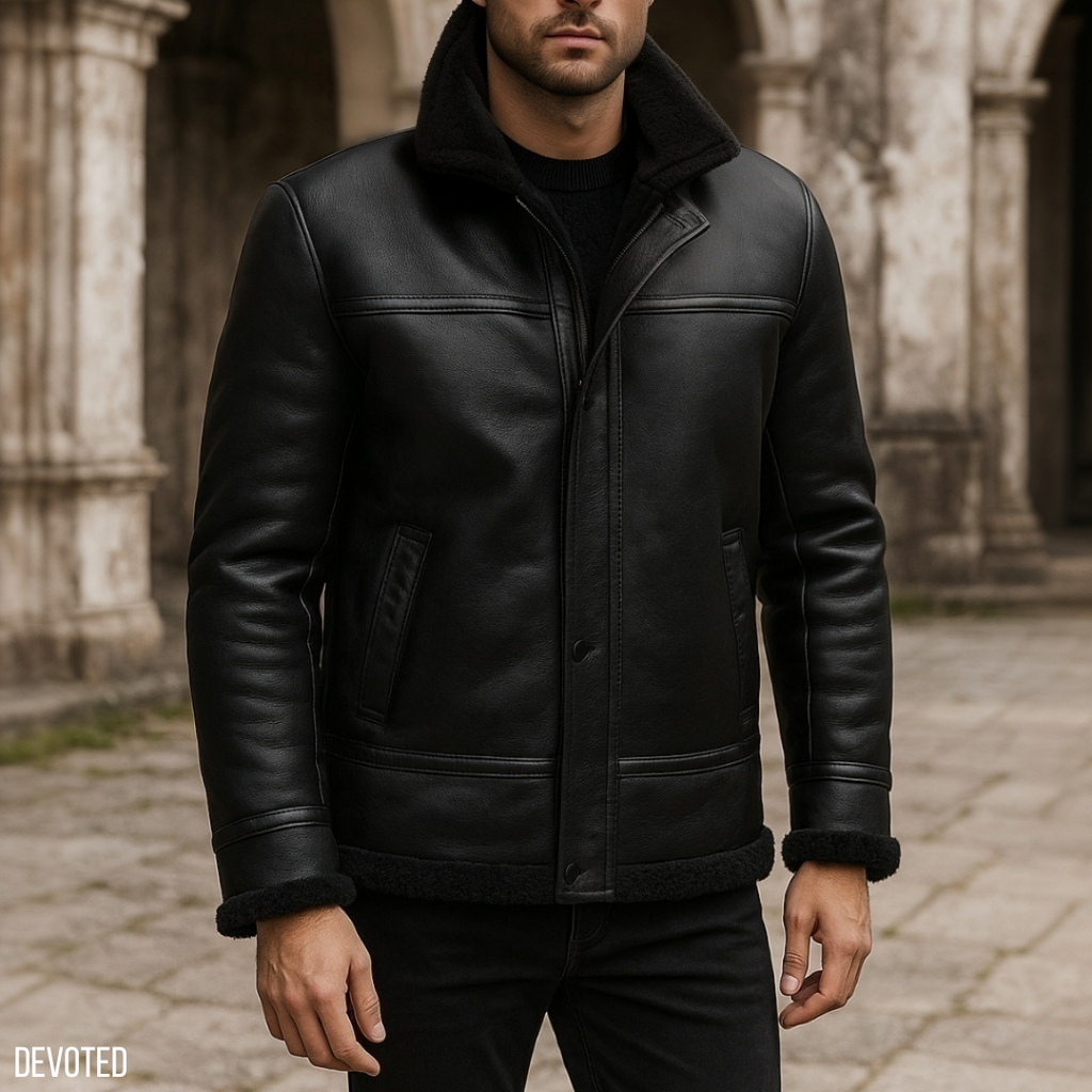 ジャケット・アウター 7HILL Oil Wax Black PU Leather Jacket Skyranger_1024x1024.png?v=