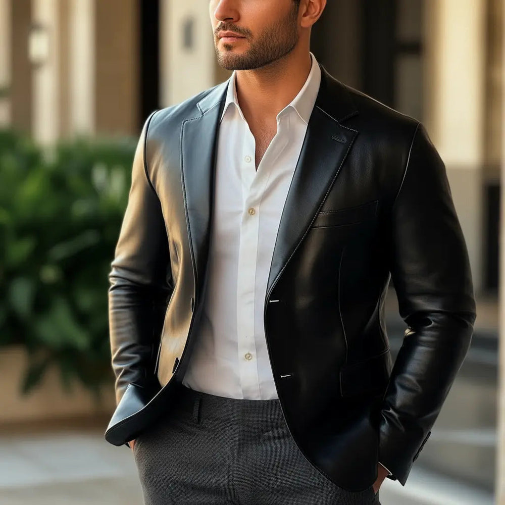 Hudson Blazer Nappa Leather