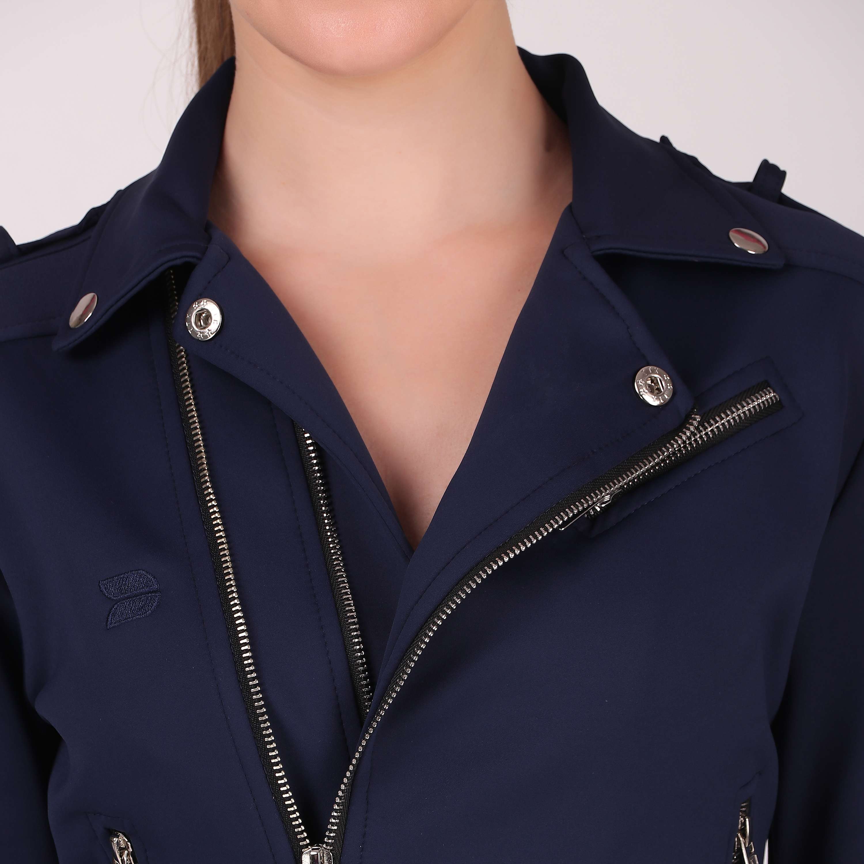 Buy Leather Retail® Cut Sleeve Winter Polyester Jacket for Mens Blue  Colour-XS at Amazon.in