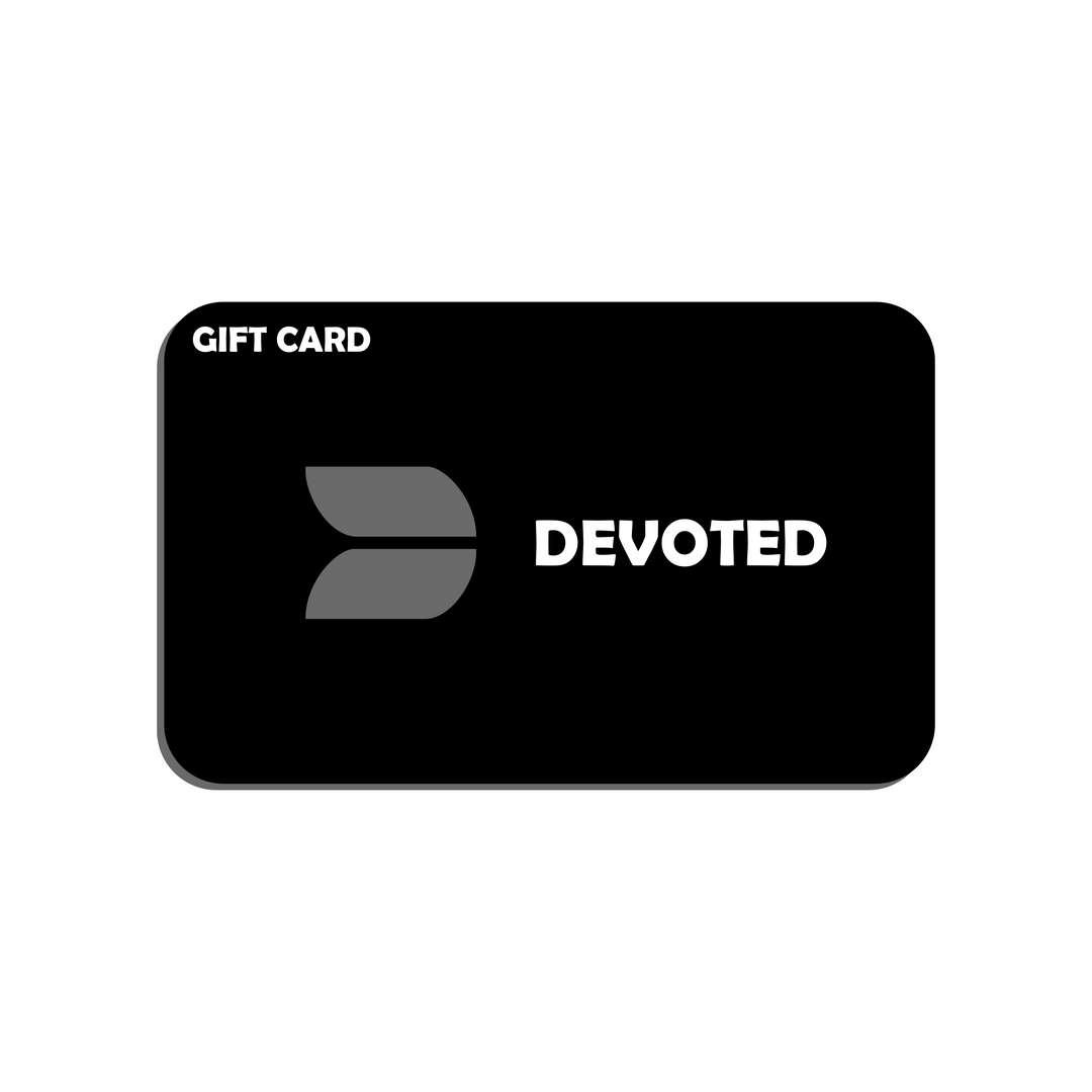 Devoted E-Gift Card, the perfect gift for your loved ones - Gym & Sports Clothing & Apparels